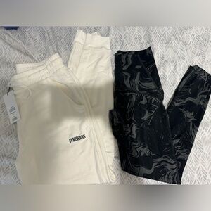GYMSHARK LOT- 2 PAIRS, ONE PRICE!